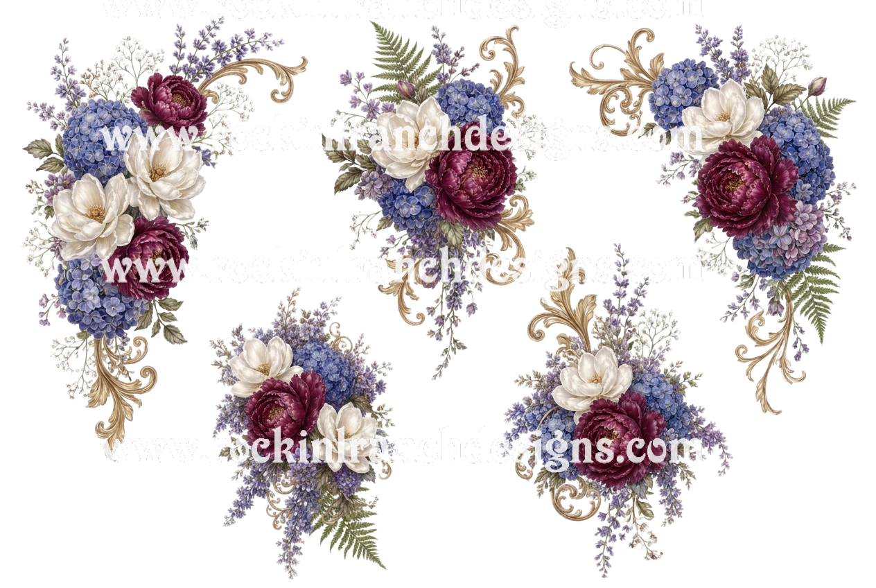 Magnolia Wine Florals