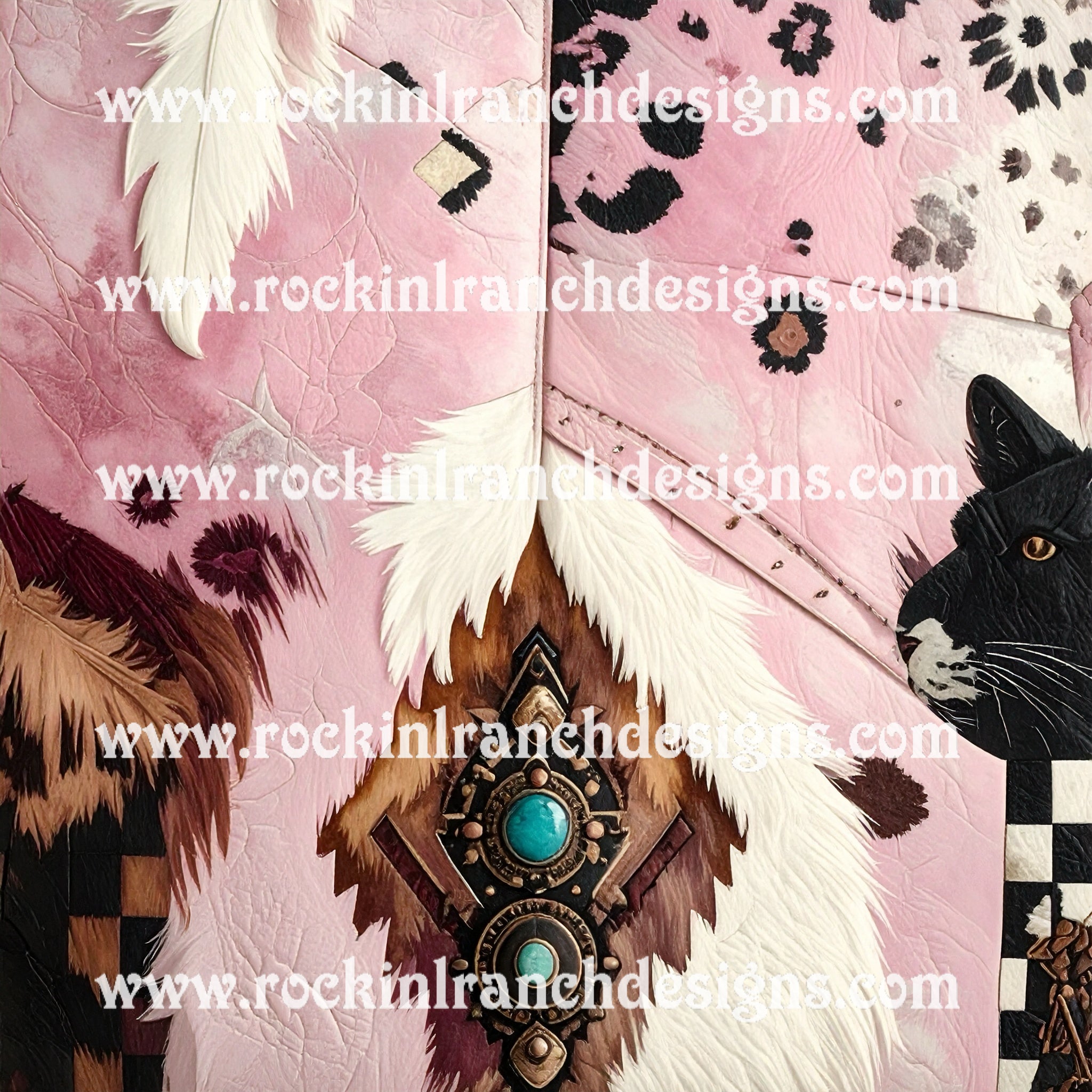 Wildfire Leather Pink 3