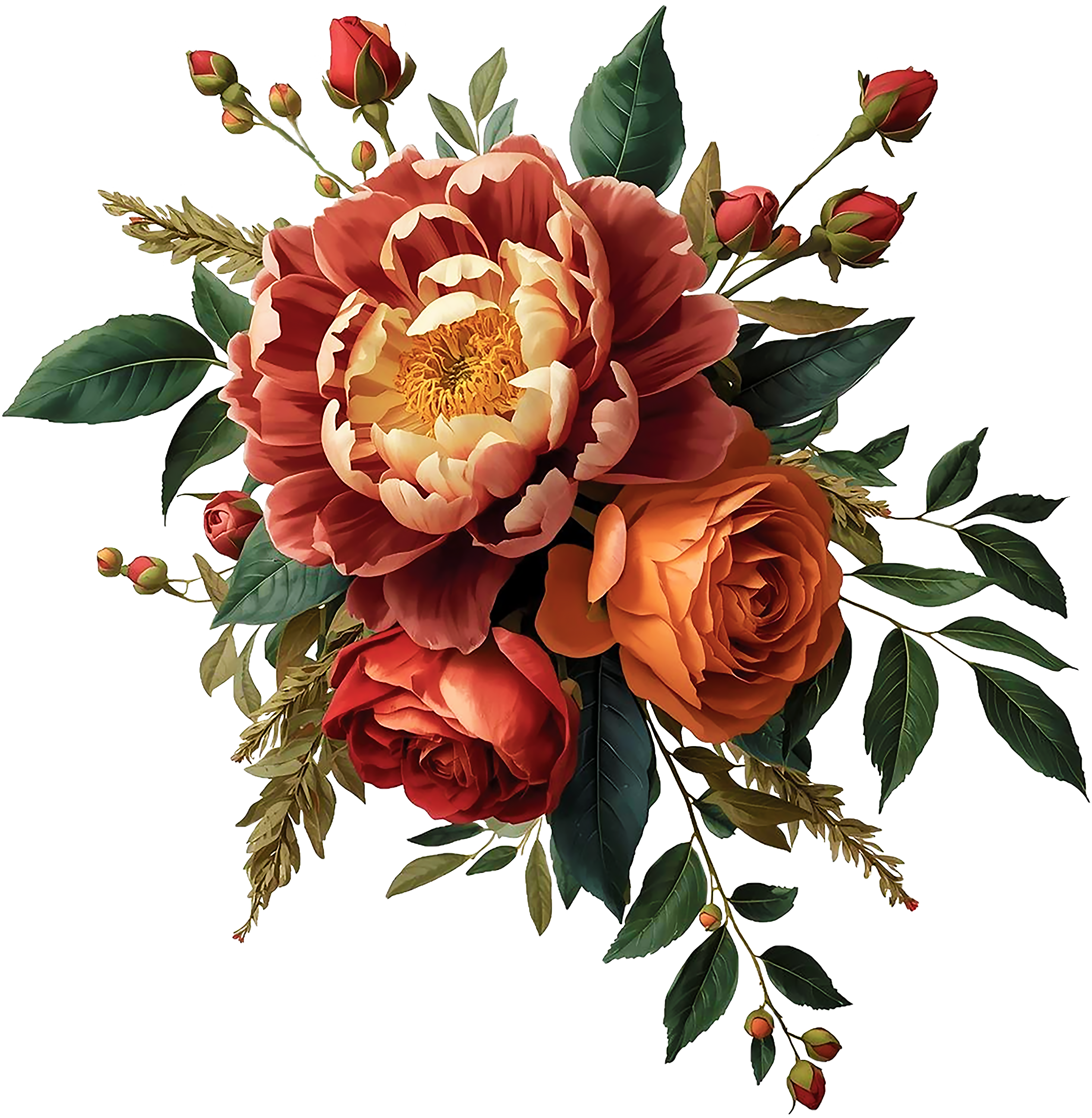 Rusty Floral 53