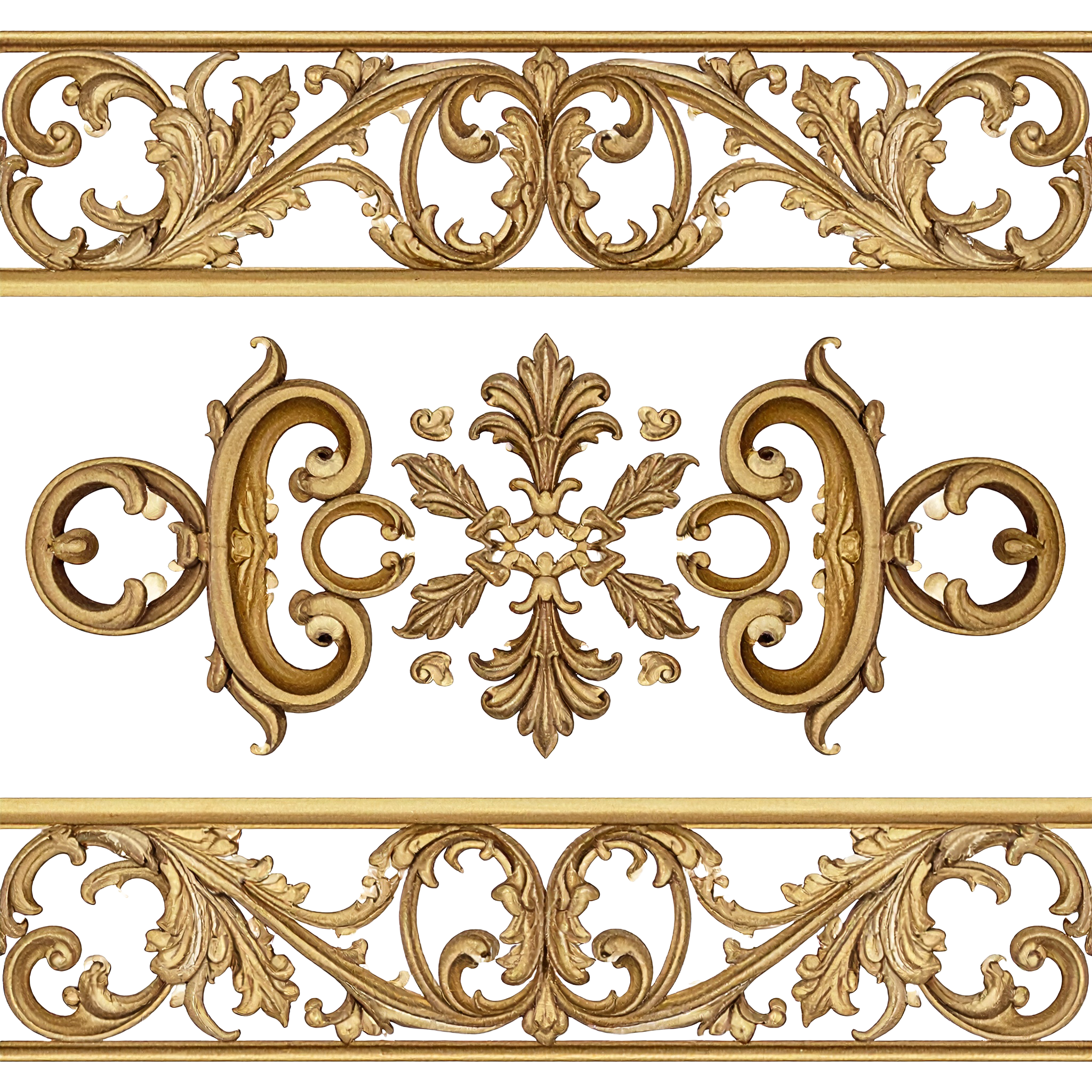 Ornate Golden Element 06f