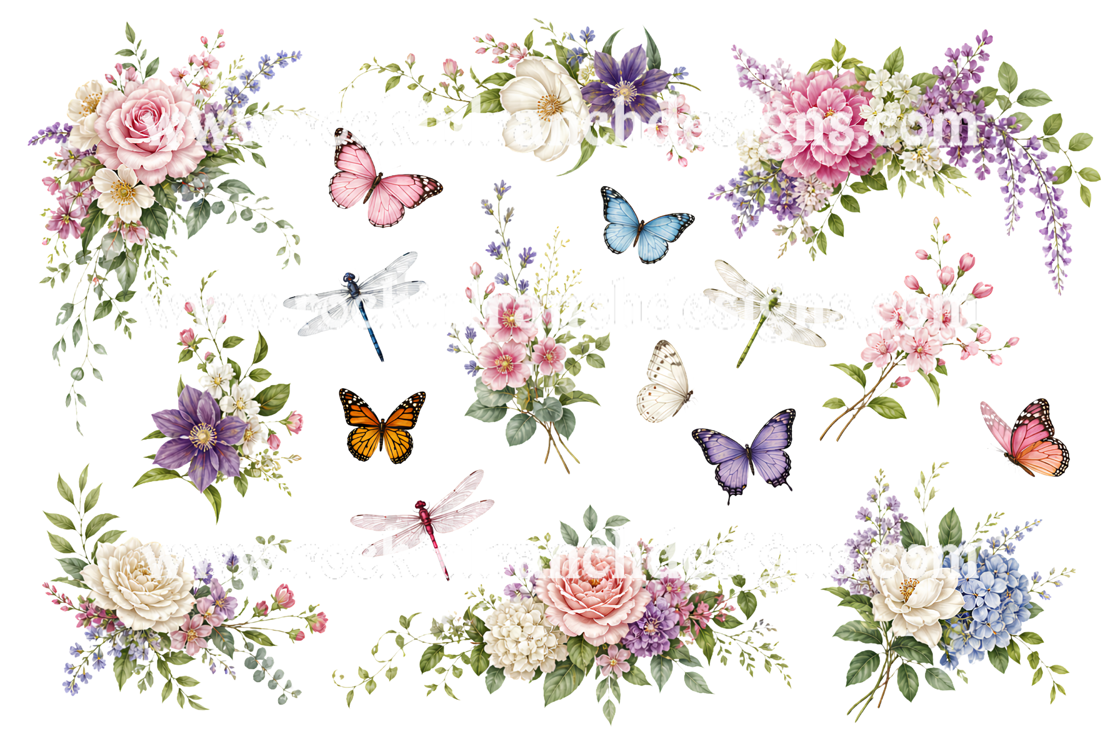 Pastel Garden Sheet 3