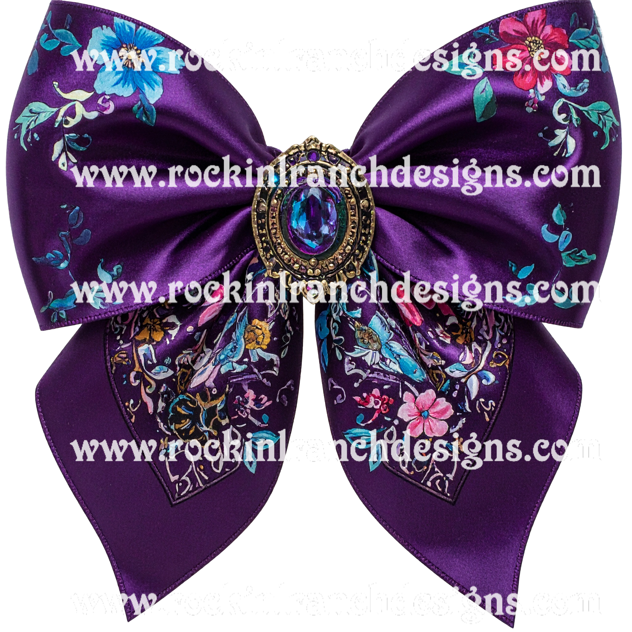 Bow purple 1