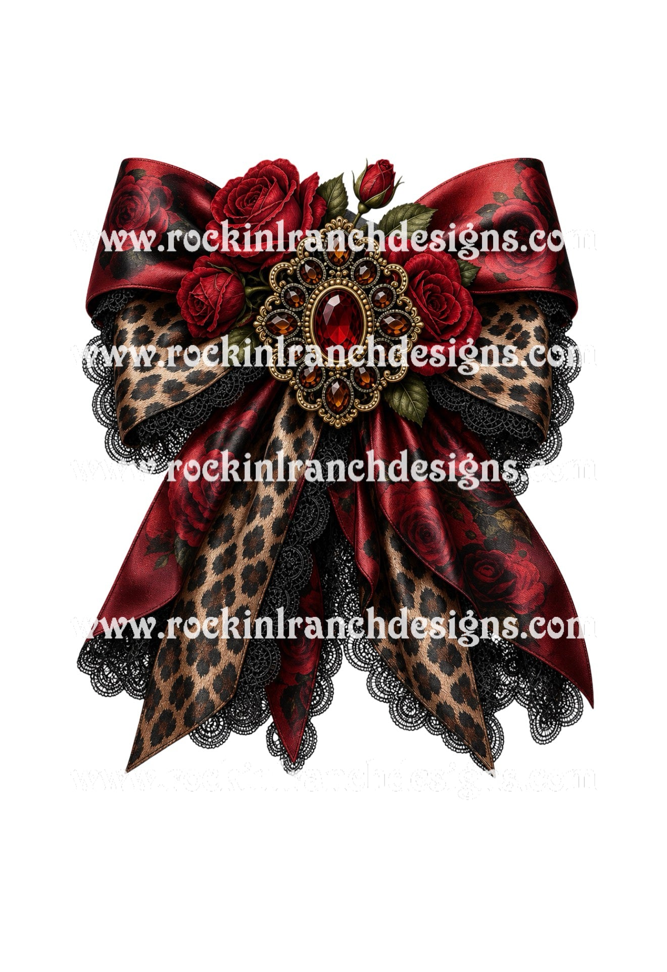 Red Leopard Bow f4