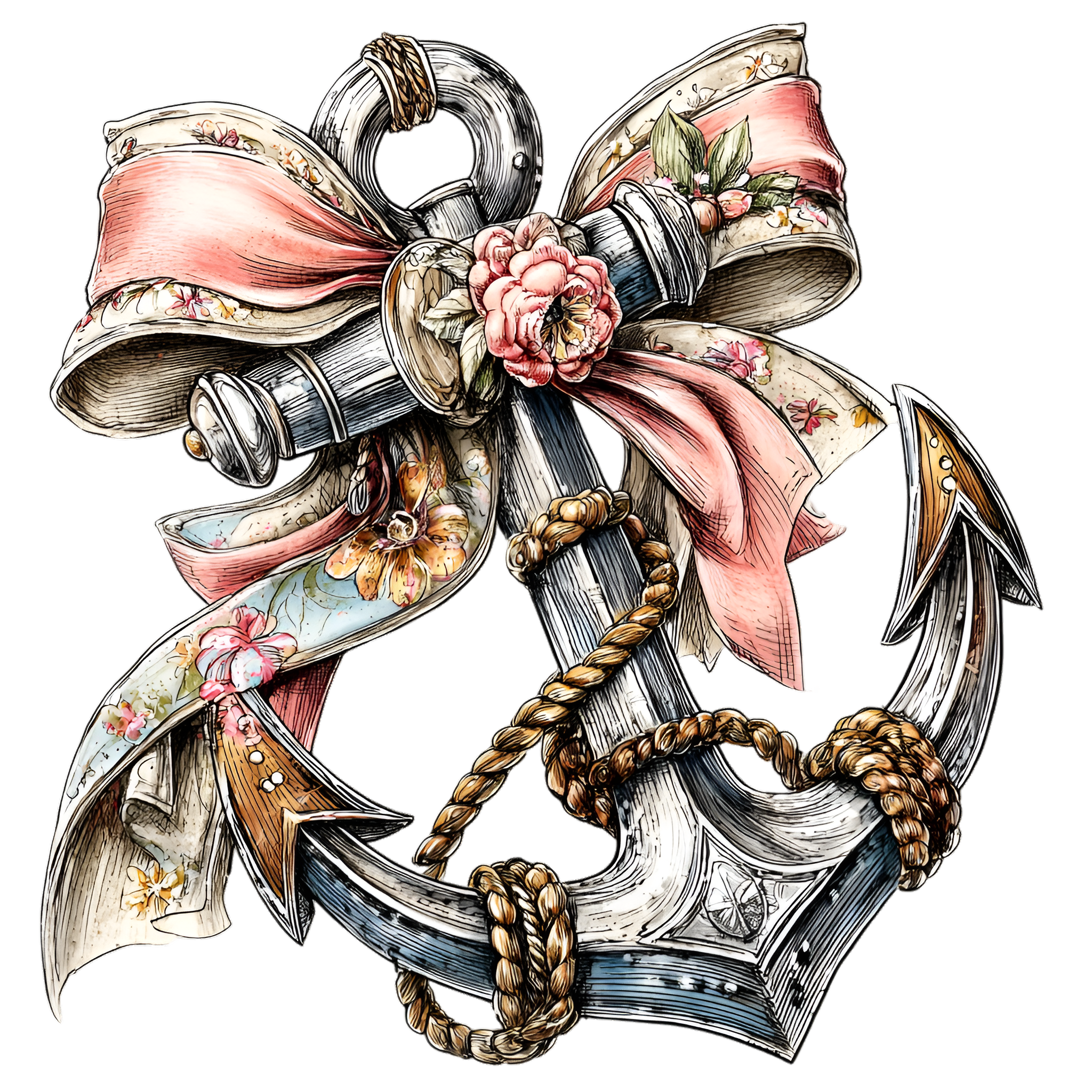 Pink Ribbon Anchor 411