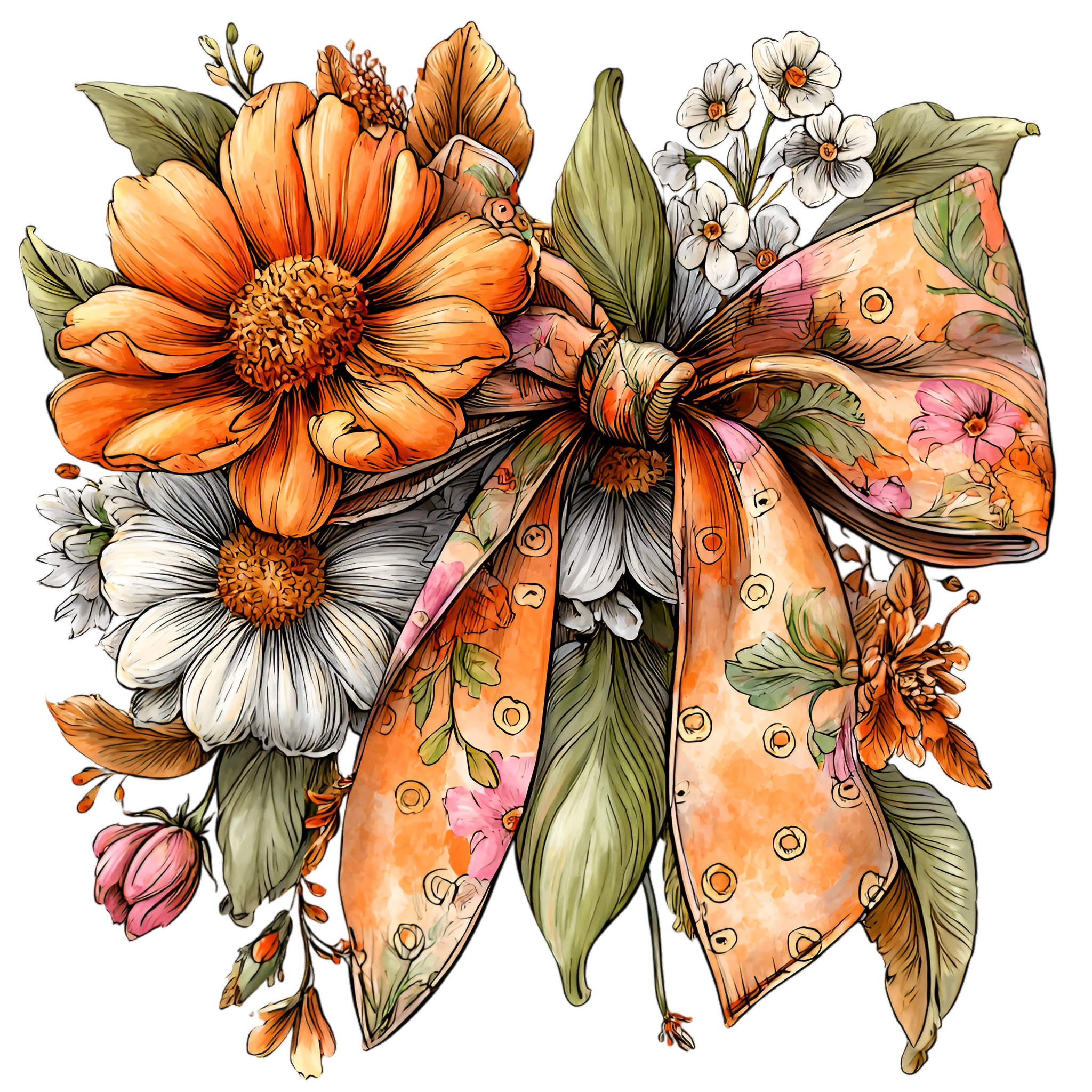 Floral Bow 24