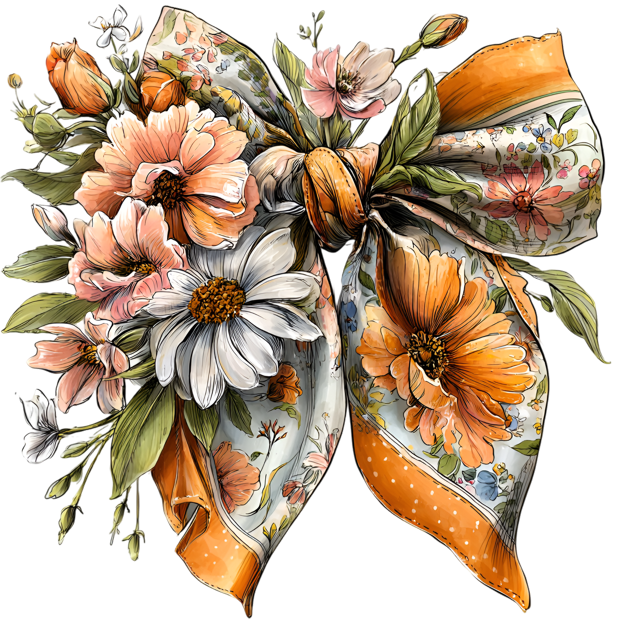 Floral Bow 35