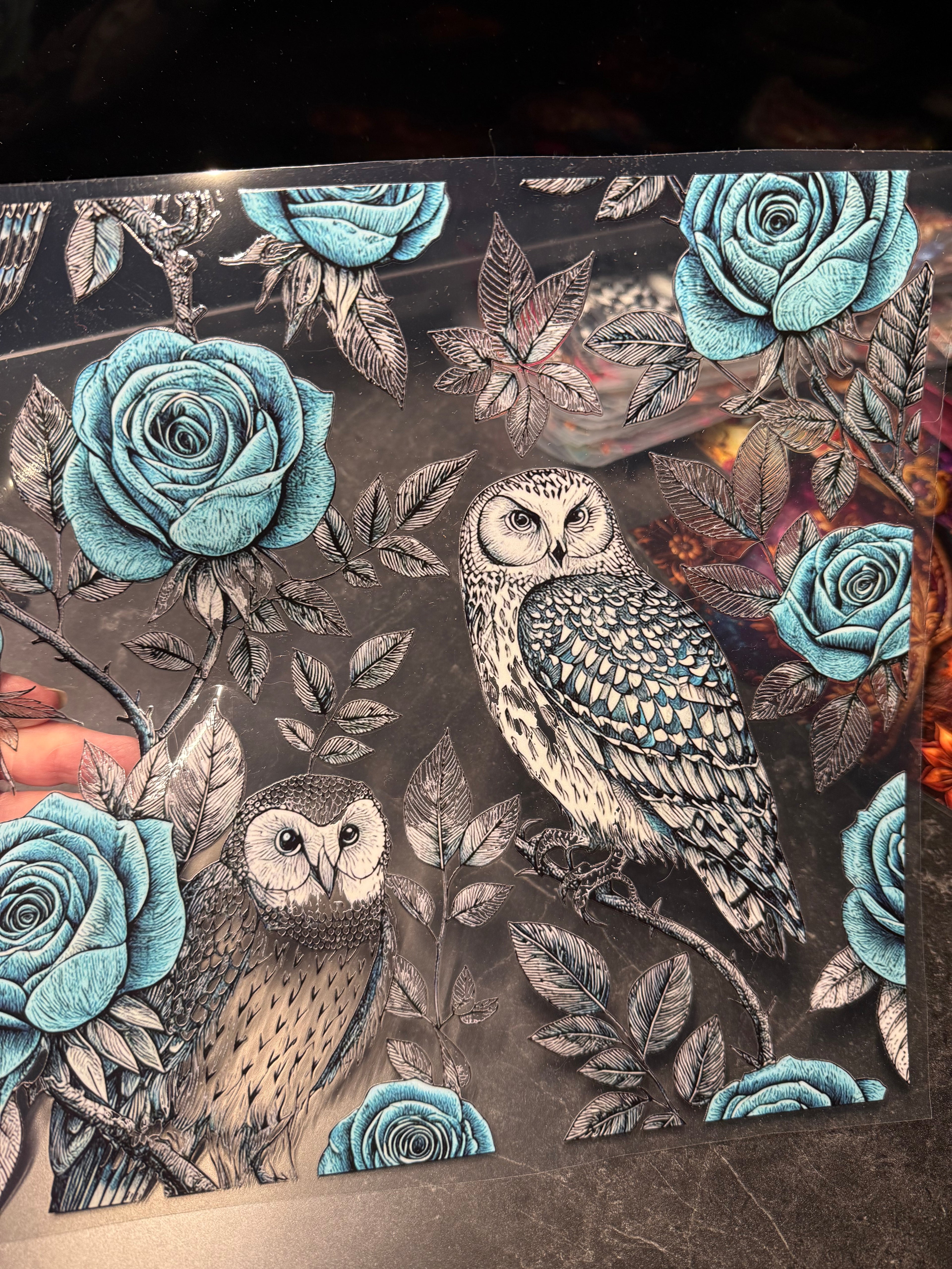 Great Owl Sheet 1