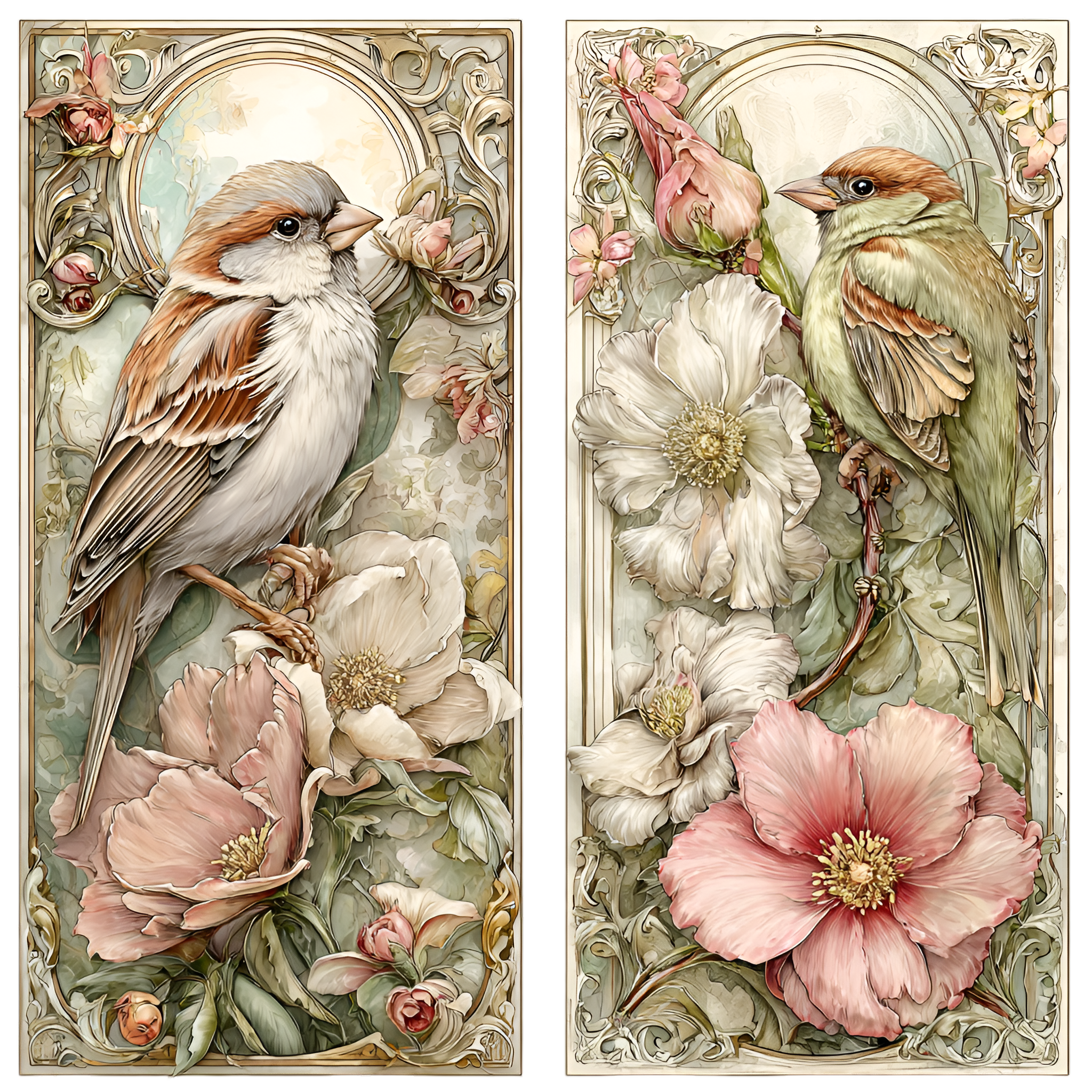 Spring Bird Panel 510