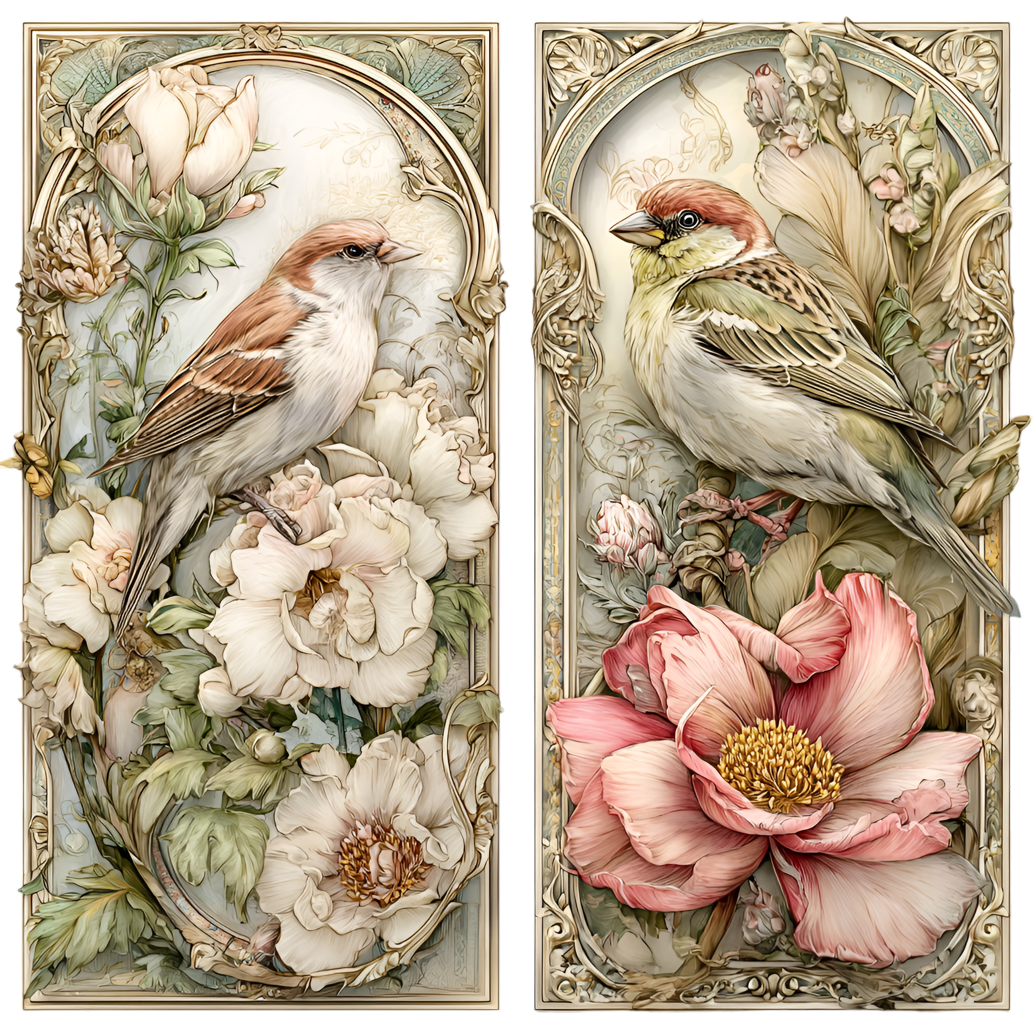Spring Bird Panel 511