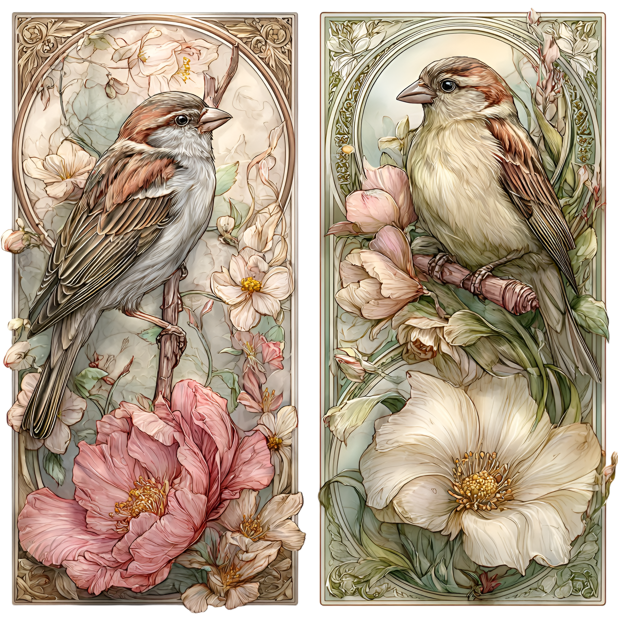 Spring Bird Panel 35