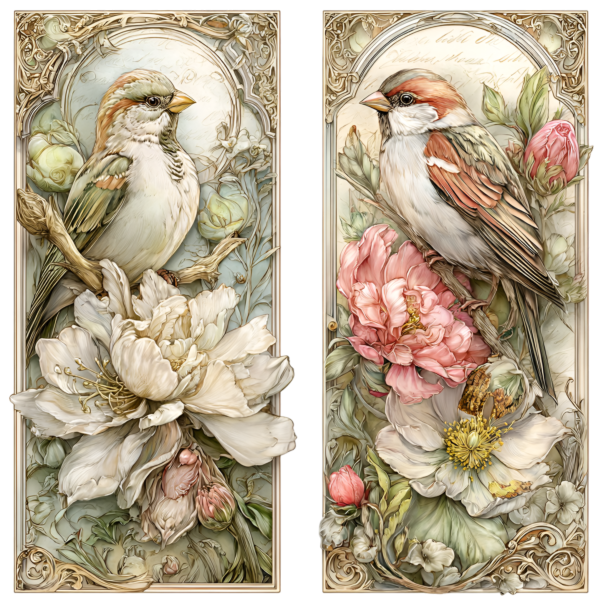 Spring Bird Panel 49