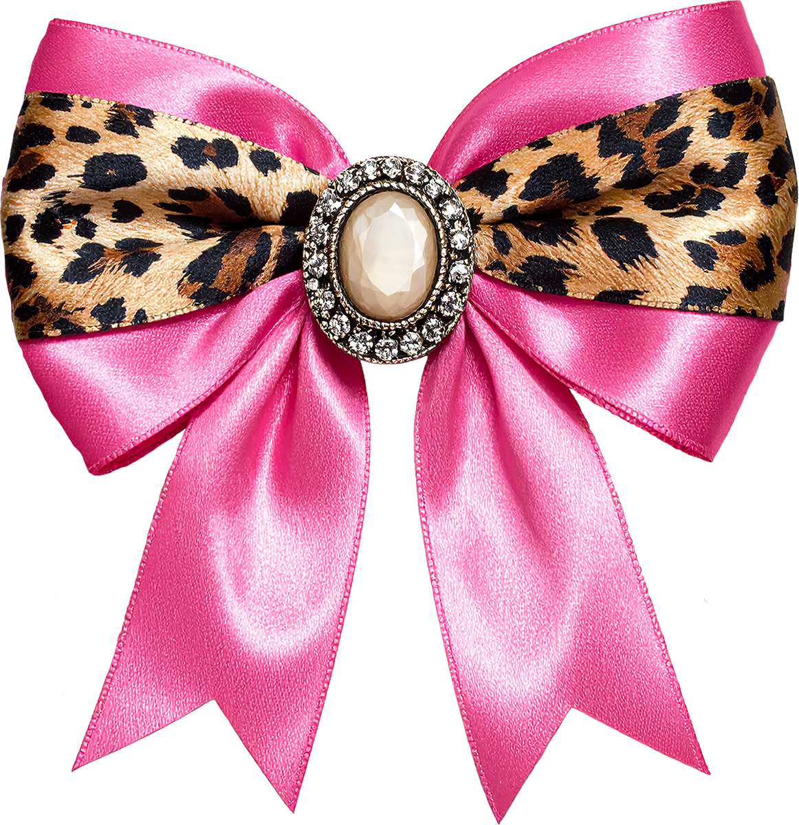 Bow Pink & Leopard aa2