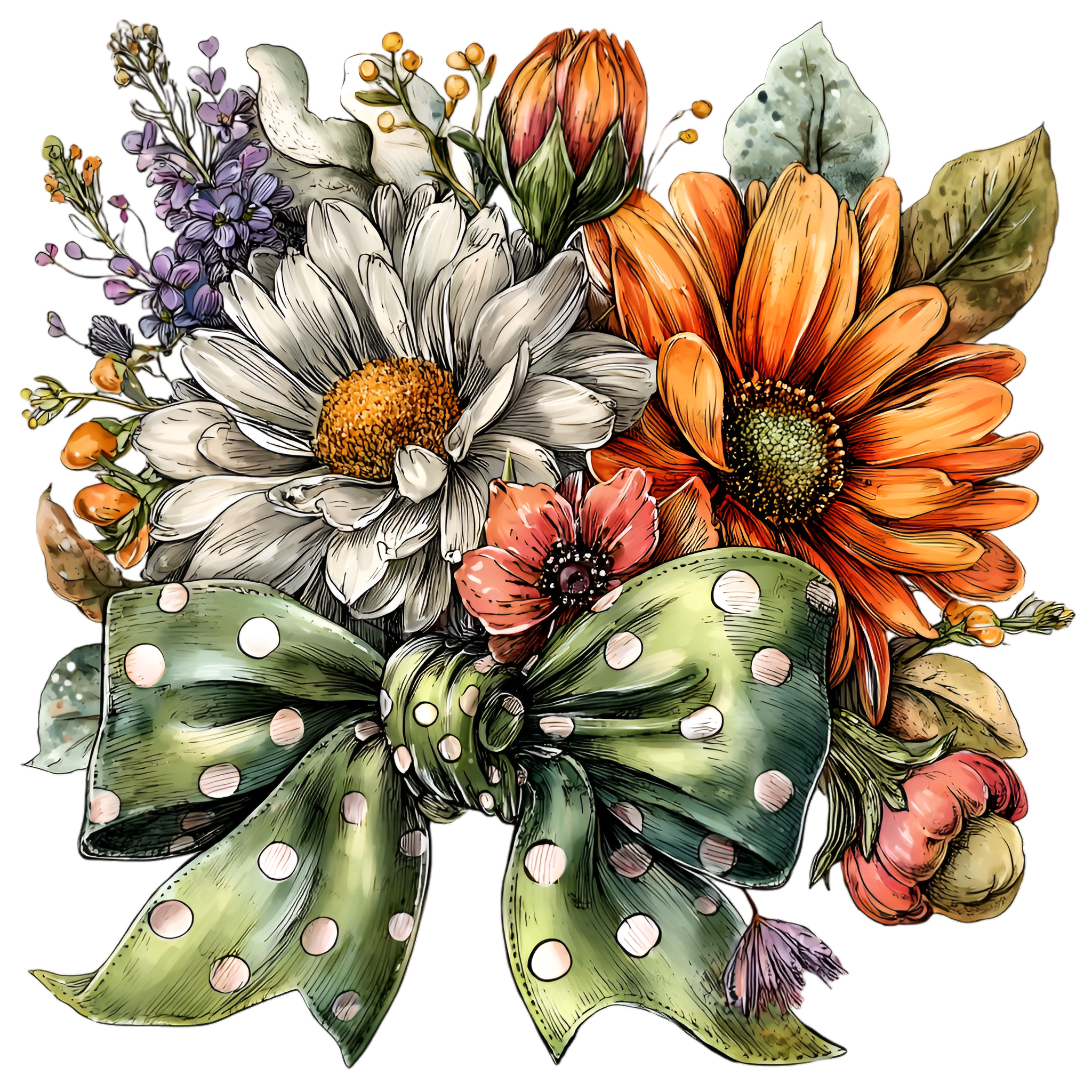 Bow Flower 12