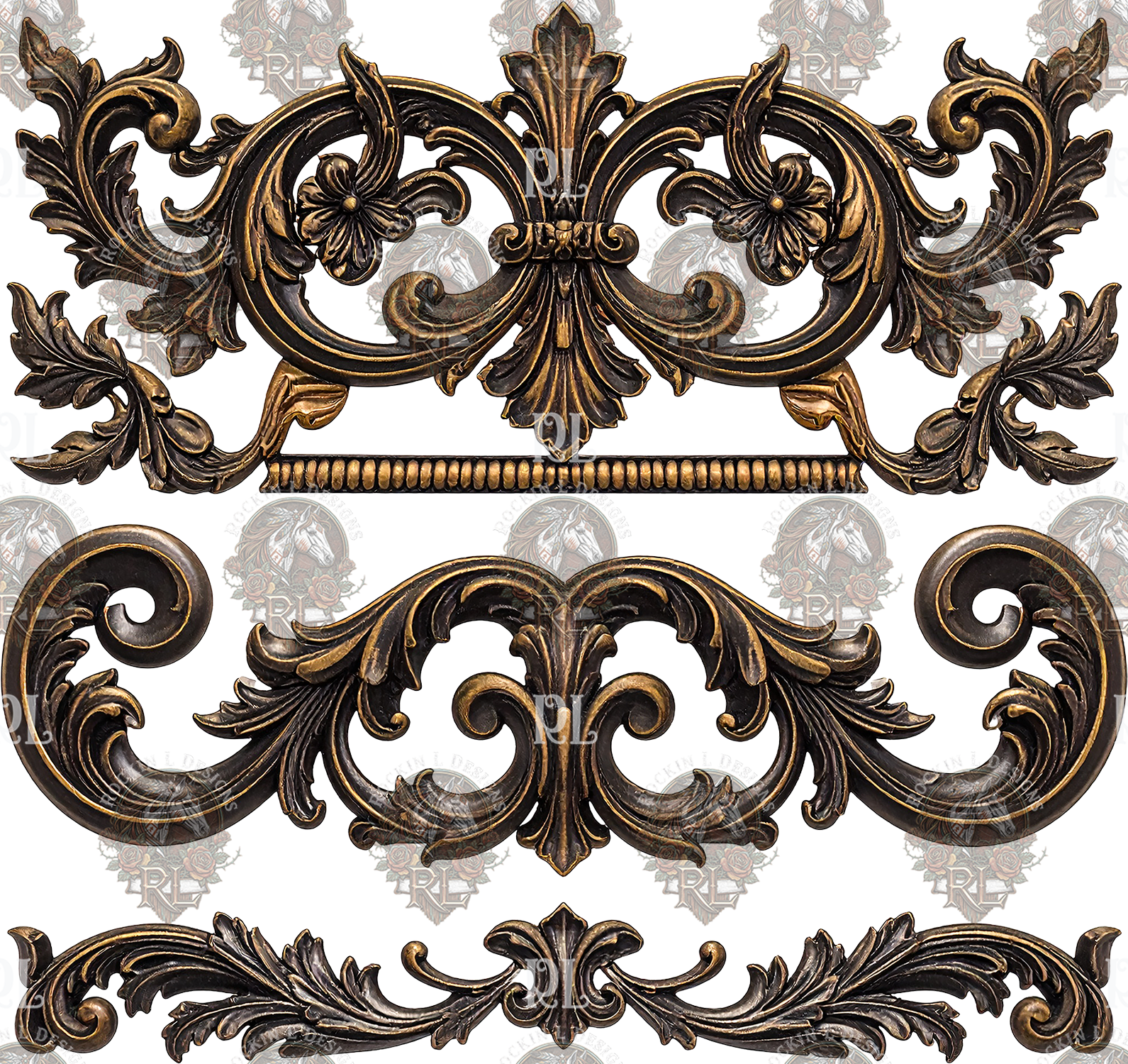 Bronze Decorative Element 49e
