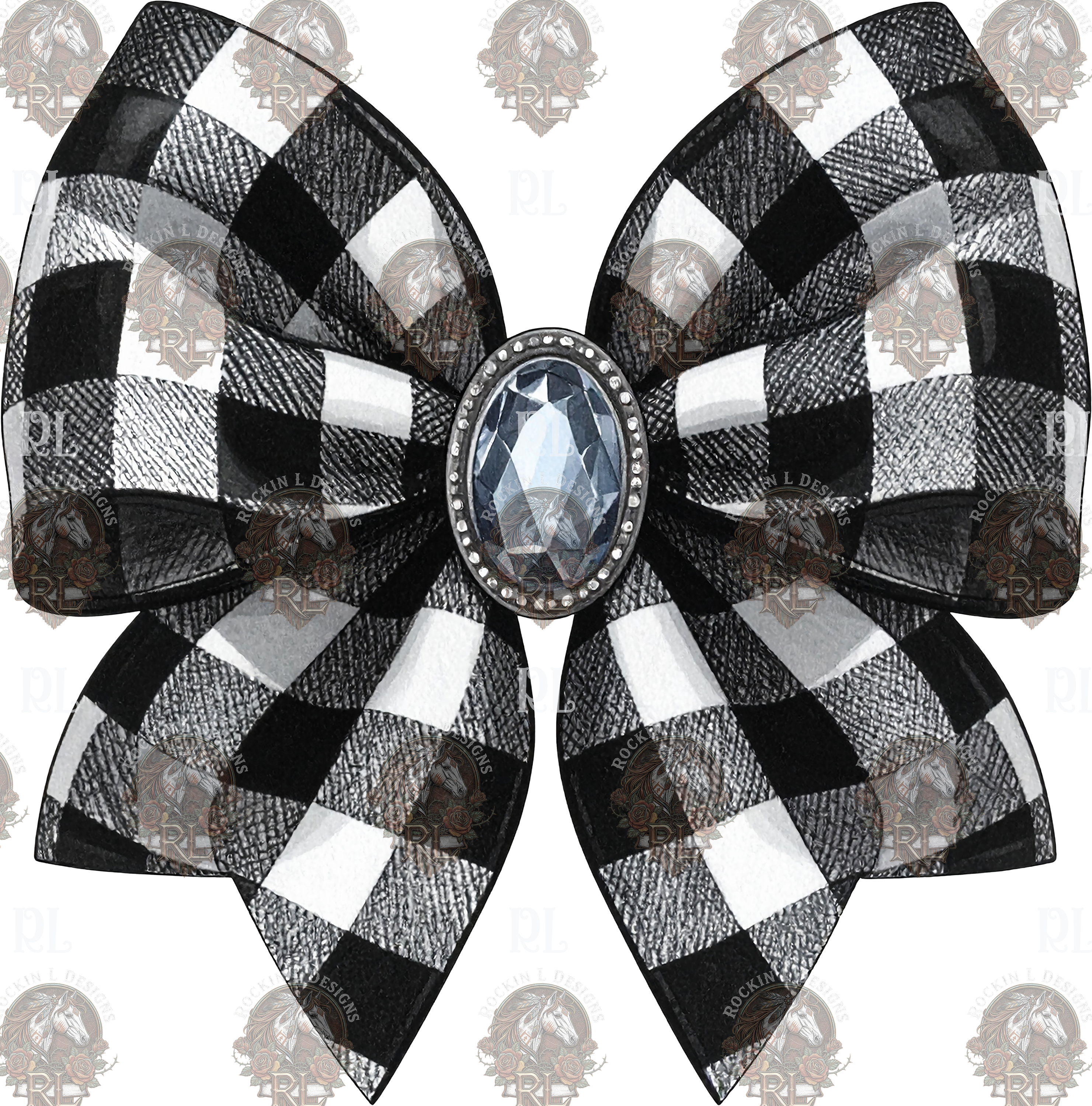 Checkered Bow 54