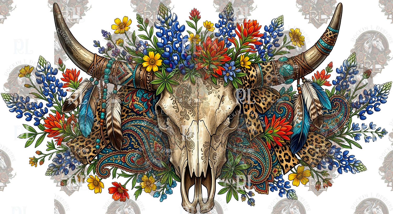 Cow Skull f543