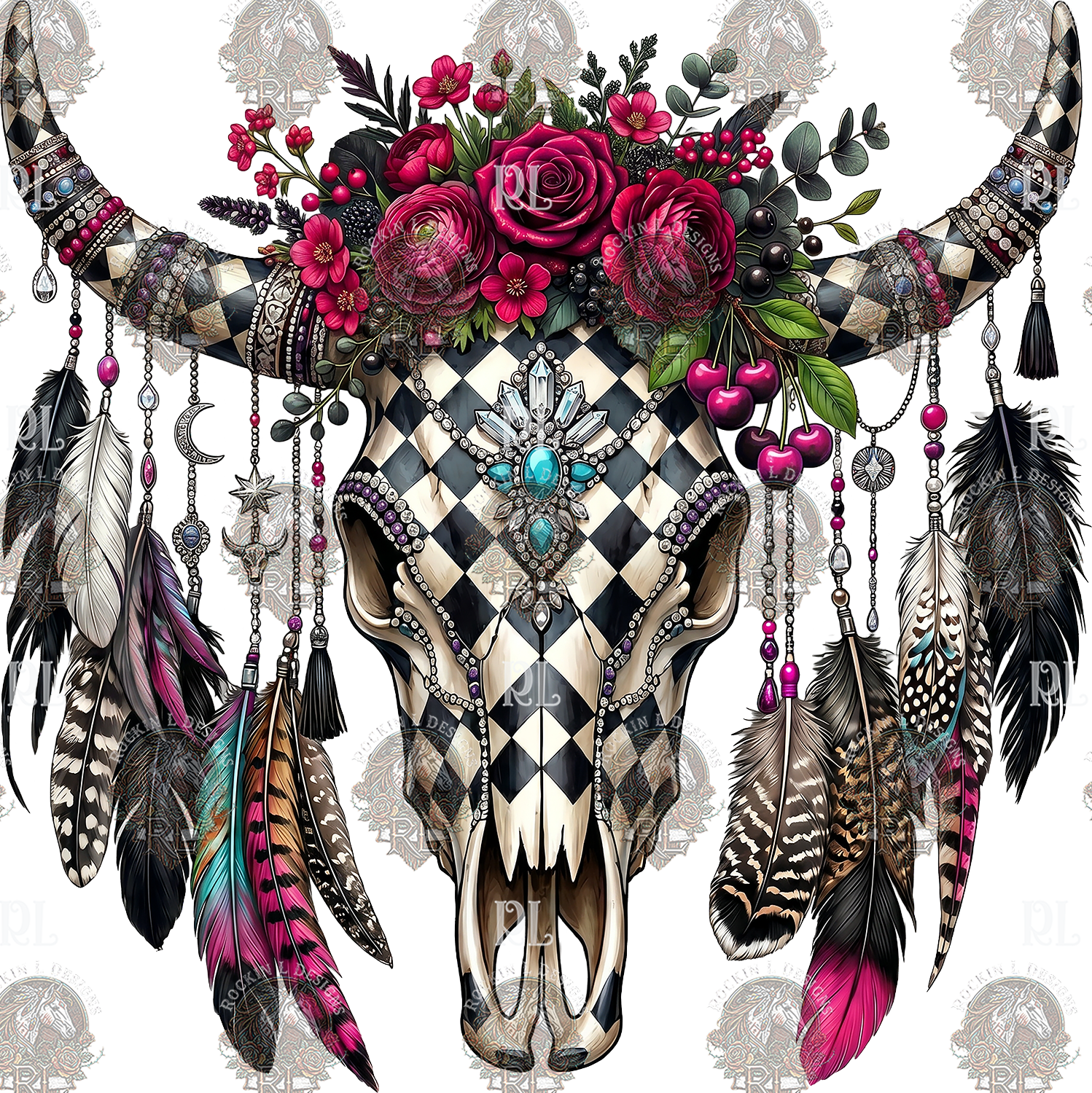 Cow Skull pw832