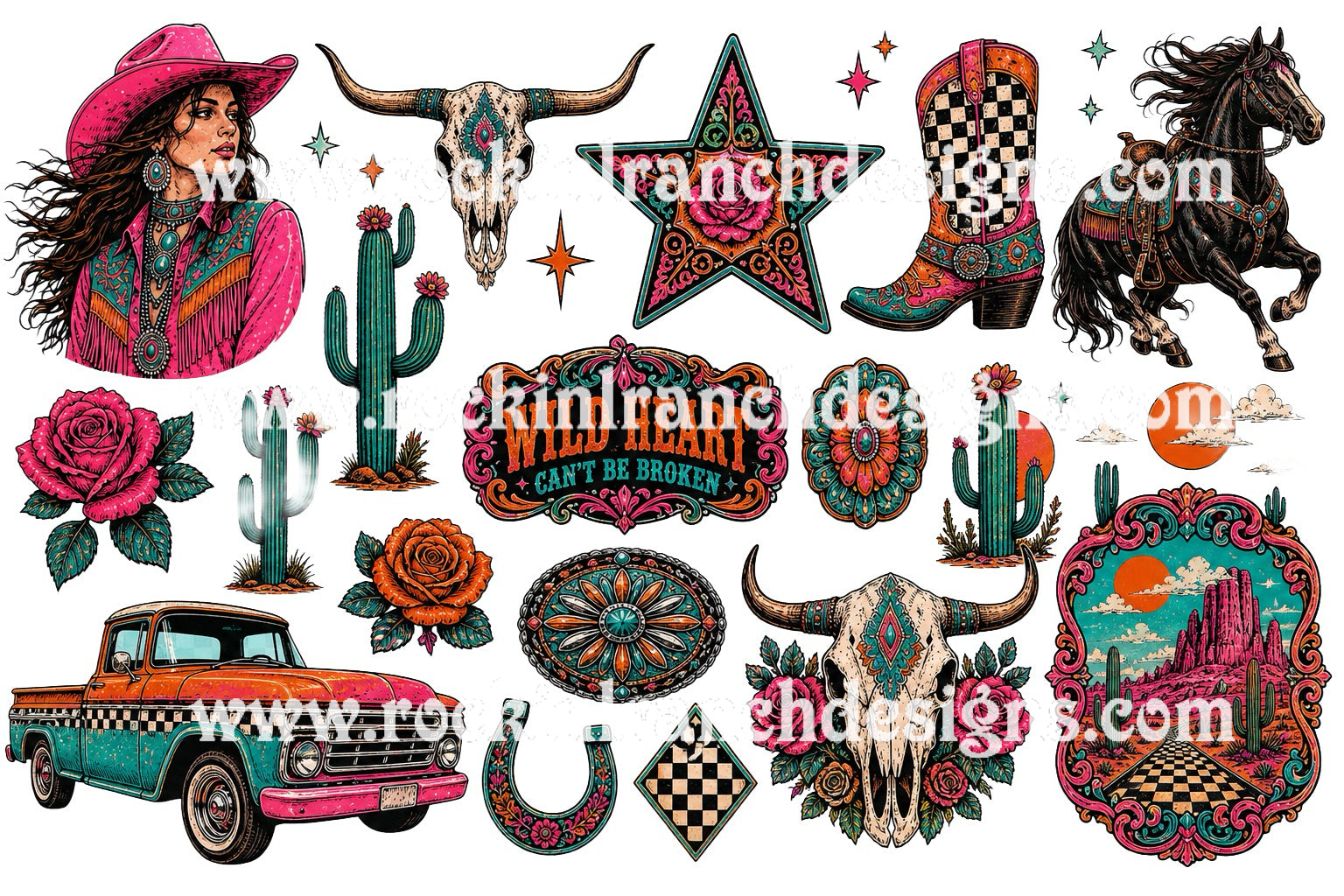 Rockin’ L Cowgirl Sheet f23
