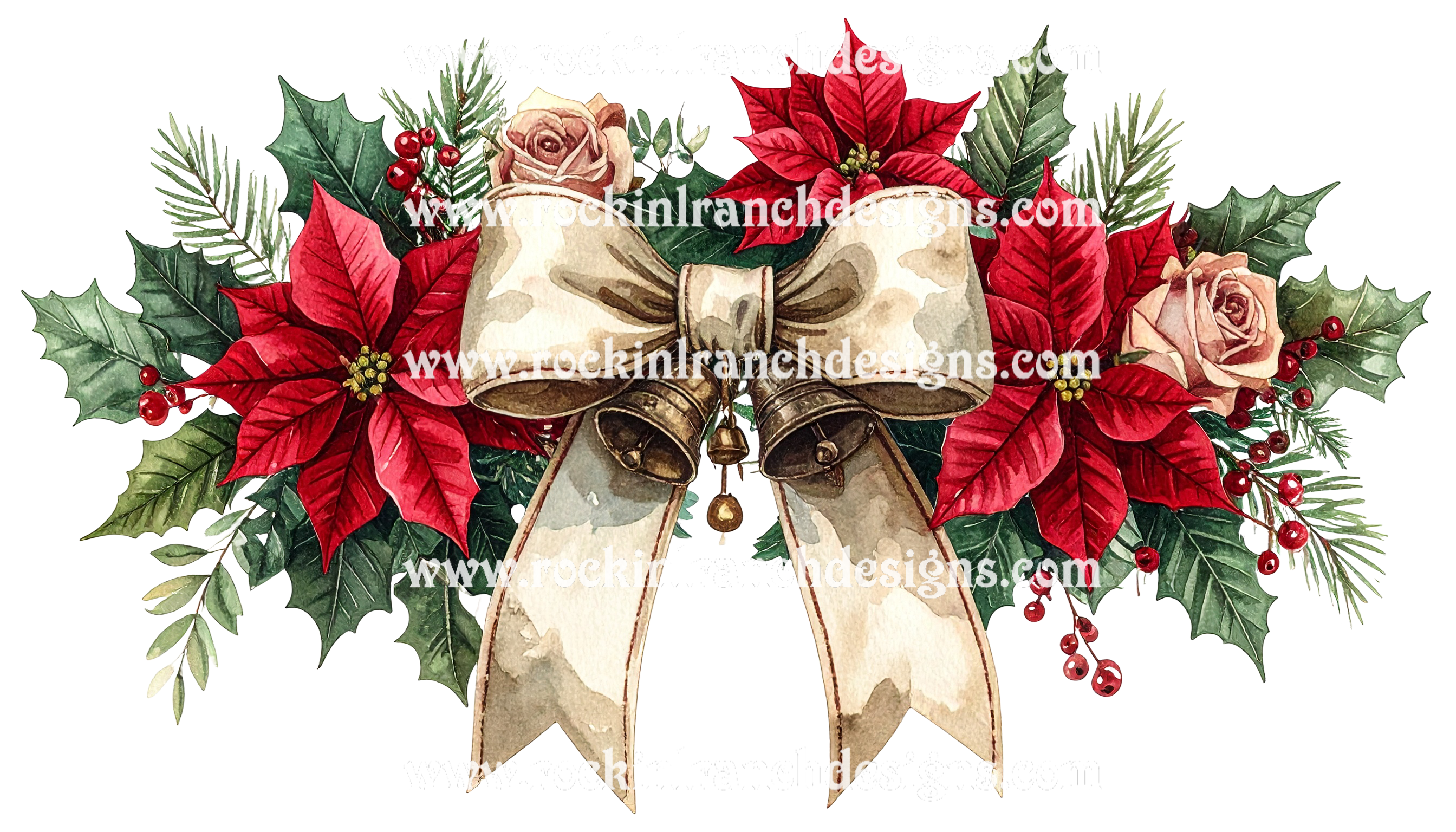 Poinsettia Bells