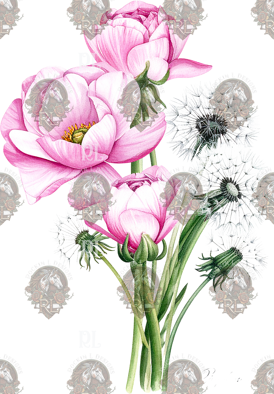 Dandelion Floral 47C