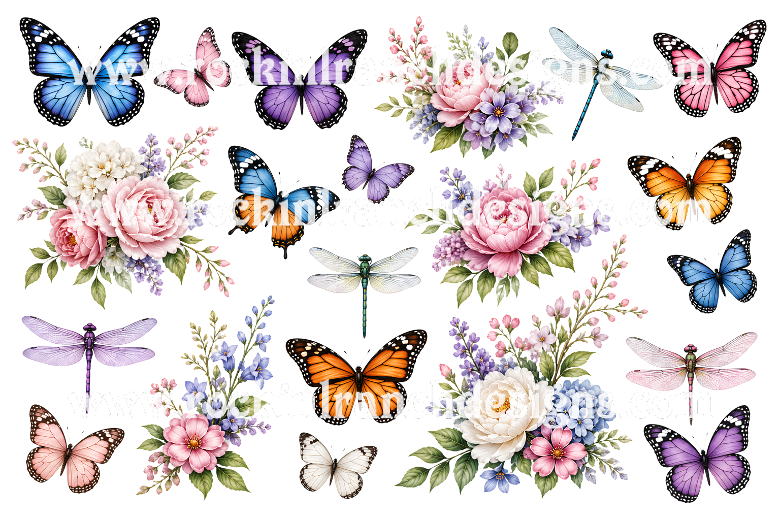 Pastel Garden Sheet 3