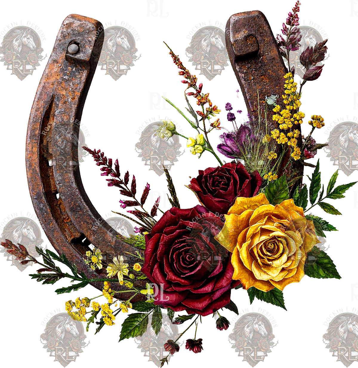 Floral Horseshoe 33