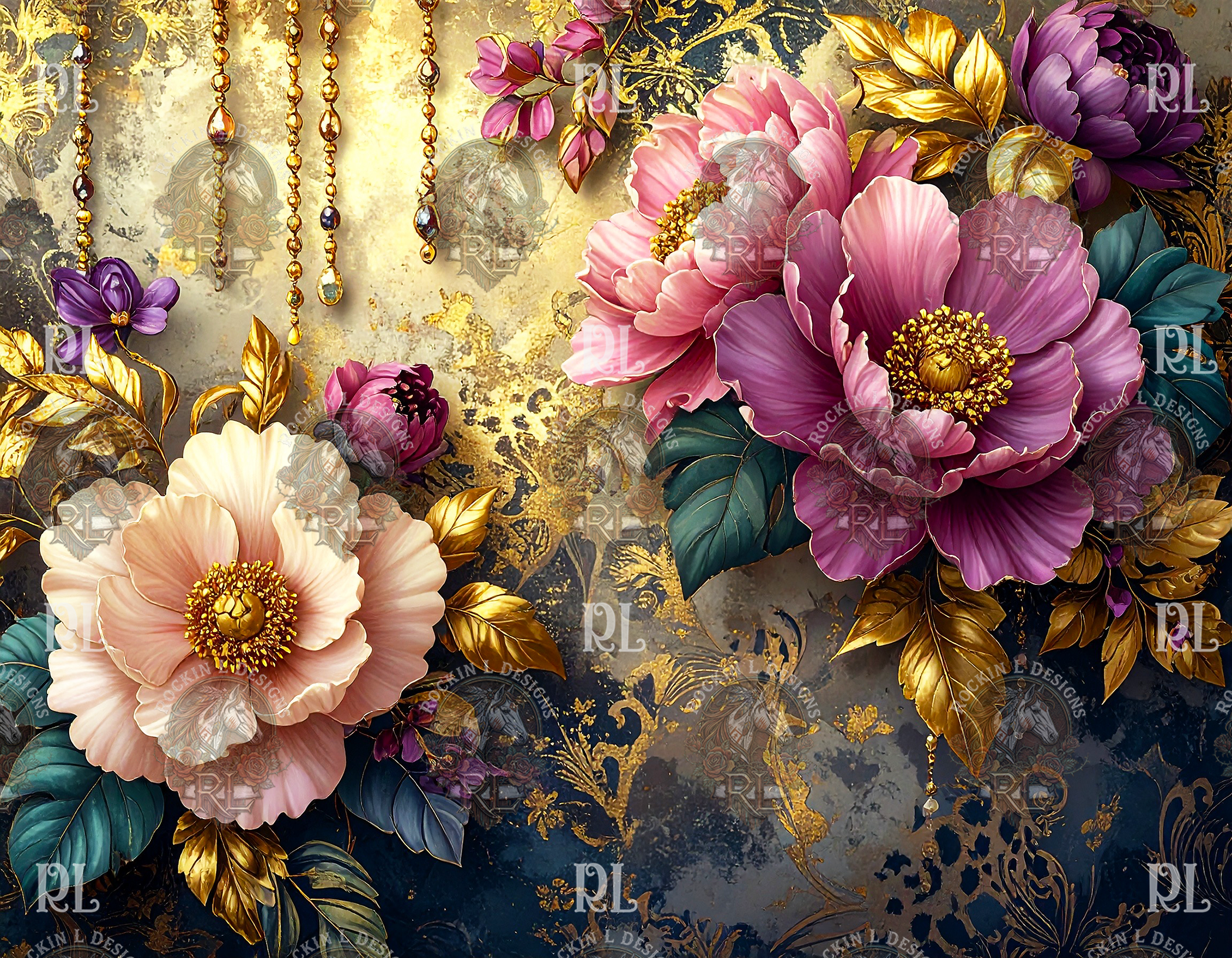 Floral Sheet 373