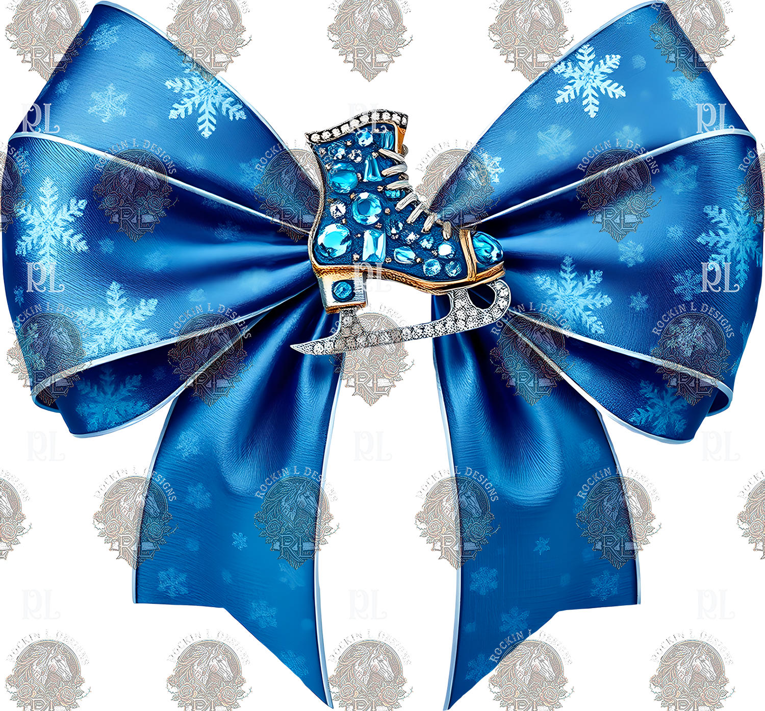 Ice Skate Bow 15