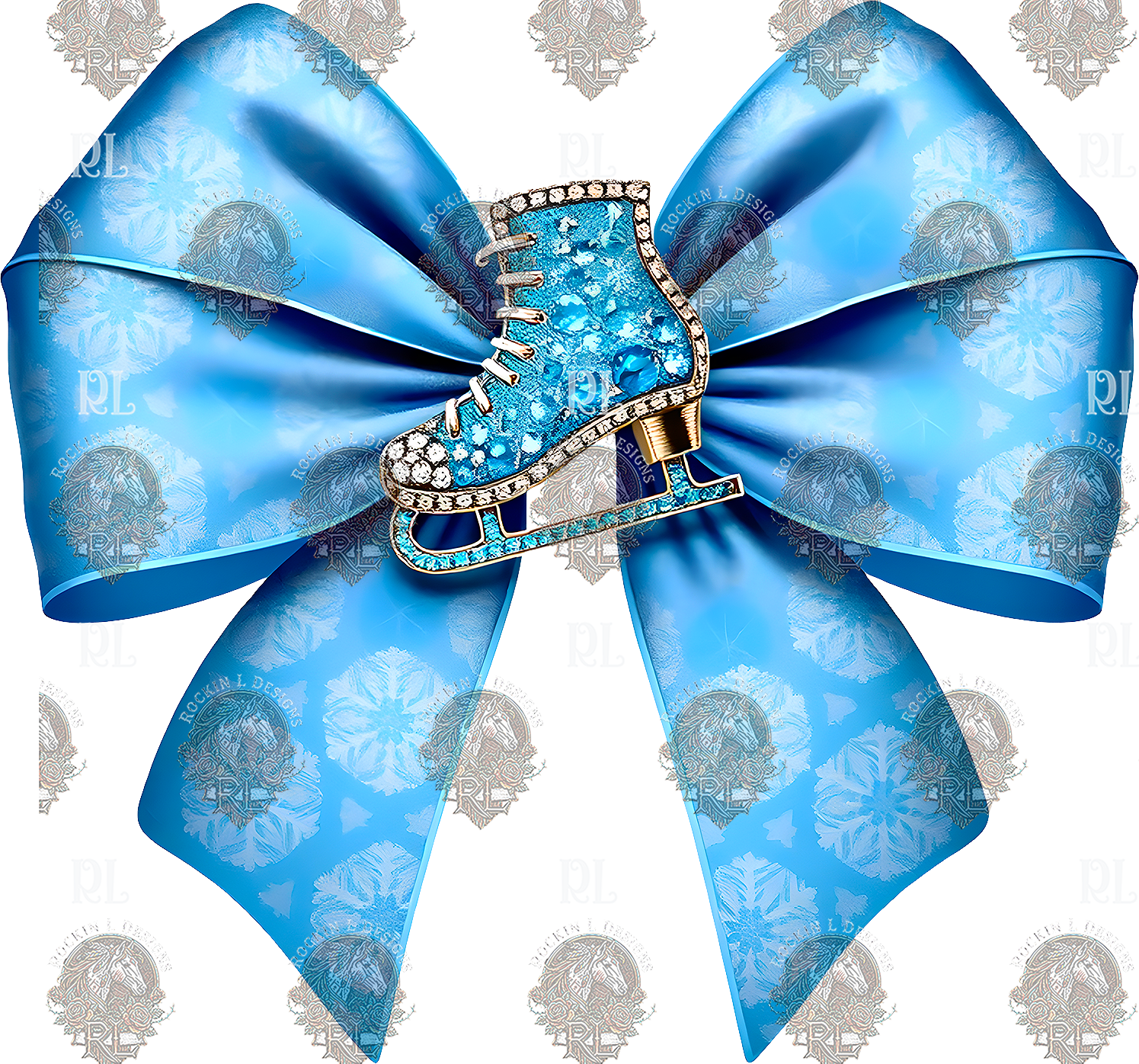 Ice Skate Bow 22