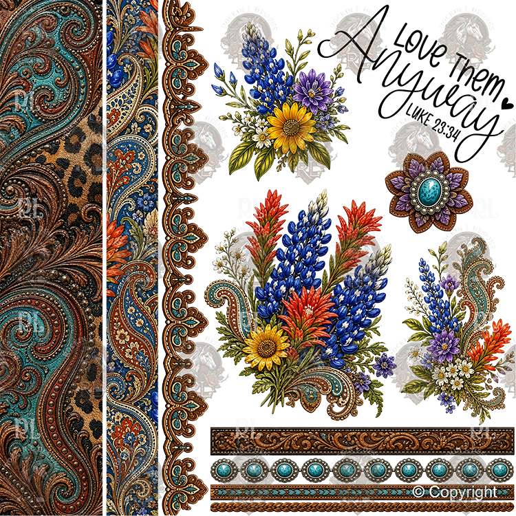 Love Them Anyway Tumbler Sheet