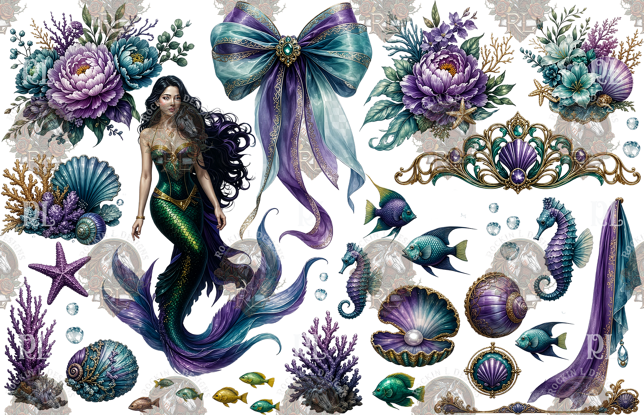 Ashley Collection -  Mermaid Dreams F532