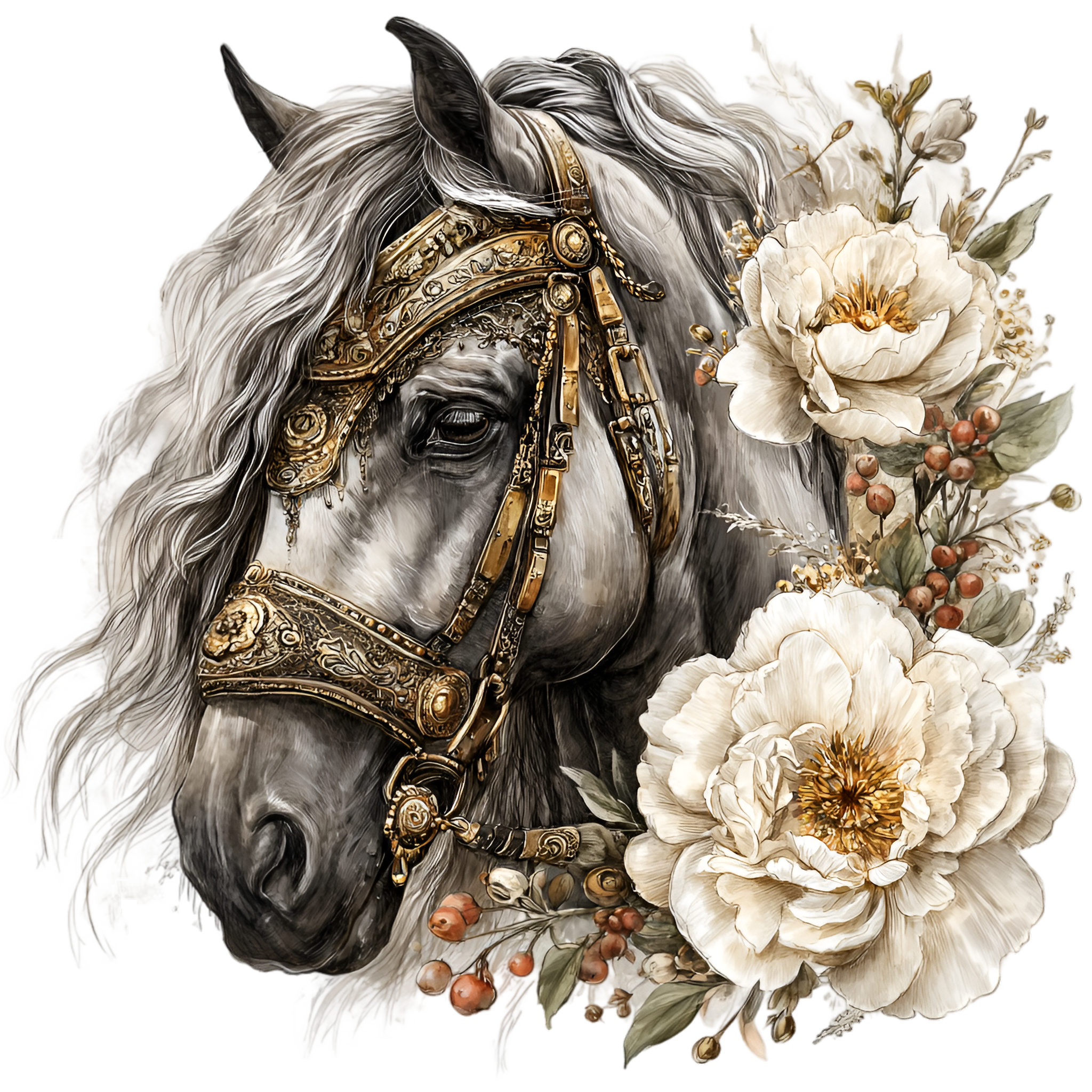 Grey Horse 24