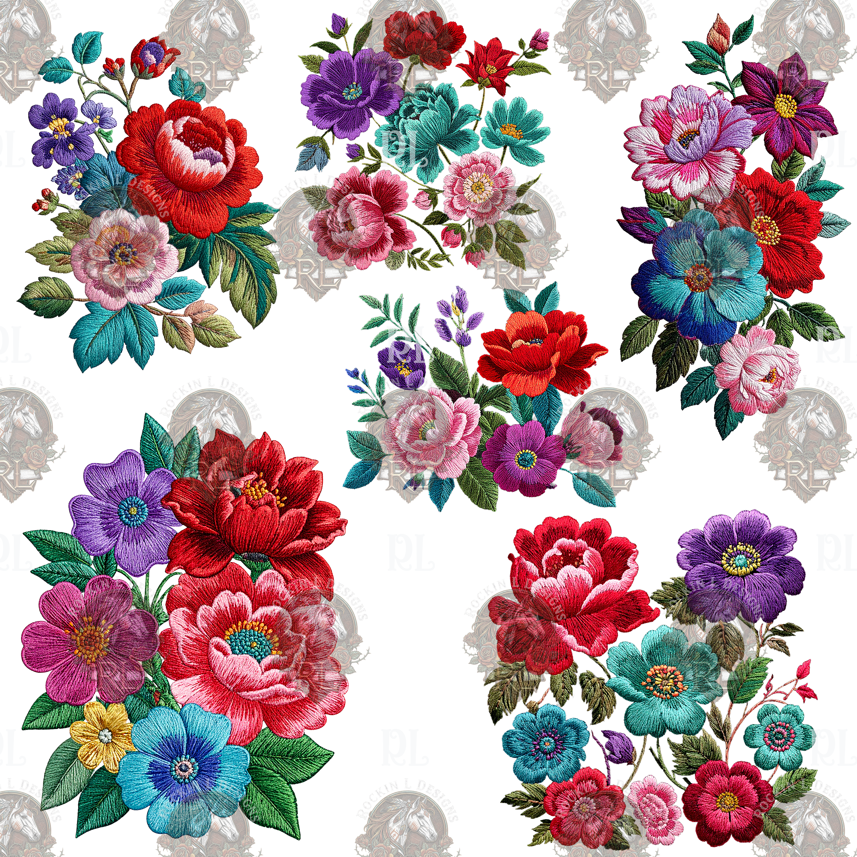 Puebla Embroidery Element 1