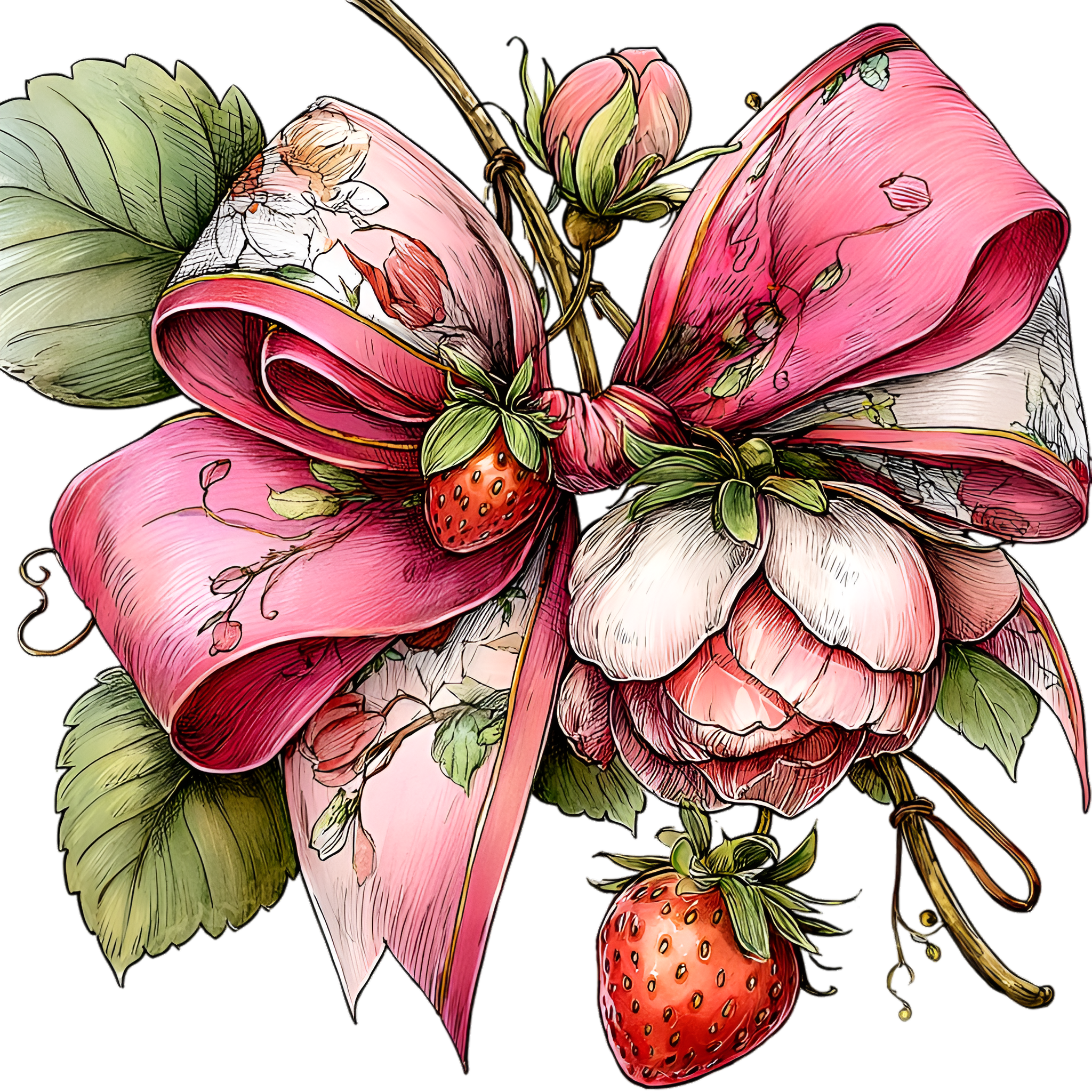 Strawberry Bow 512