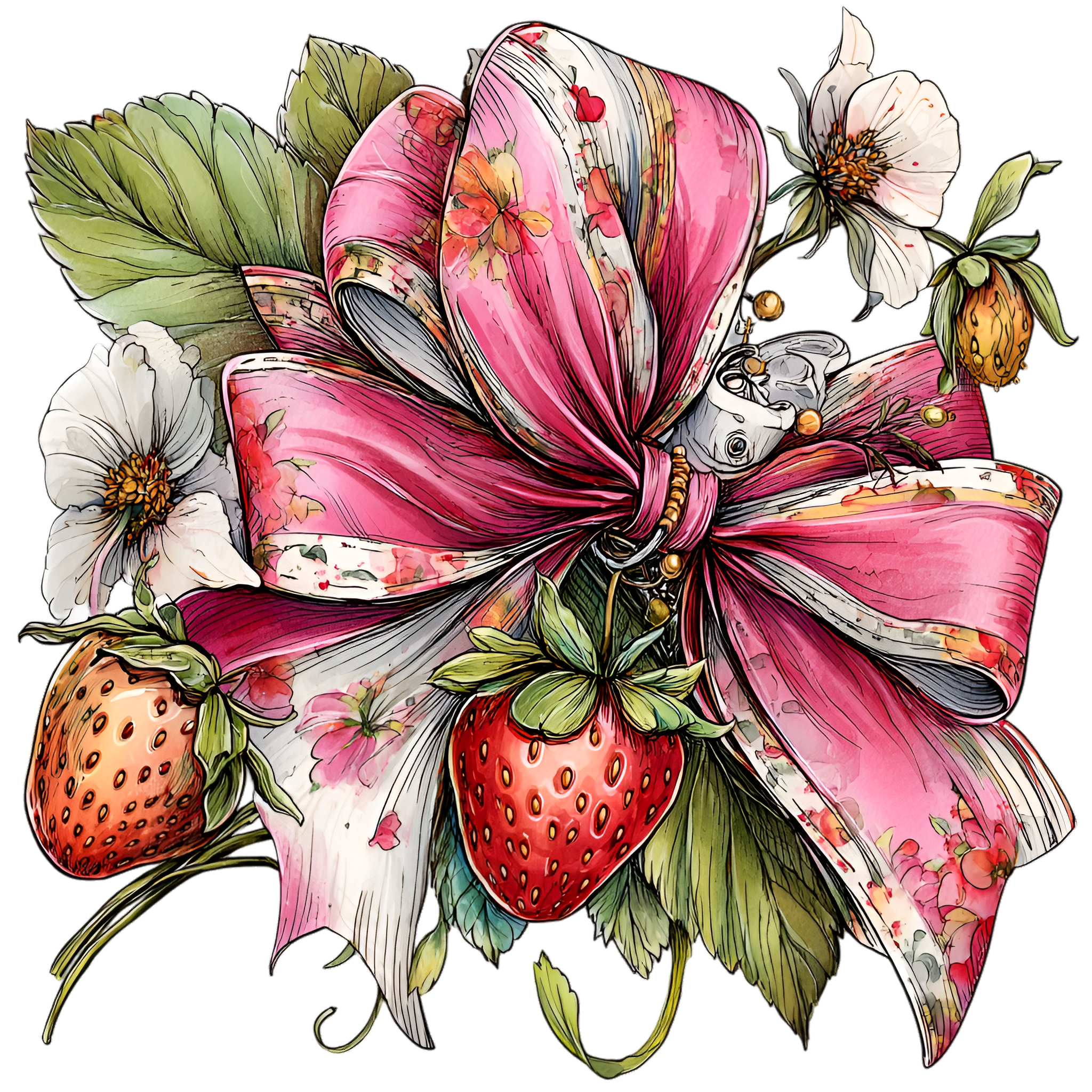 Strawberry Bow 58