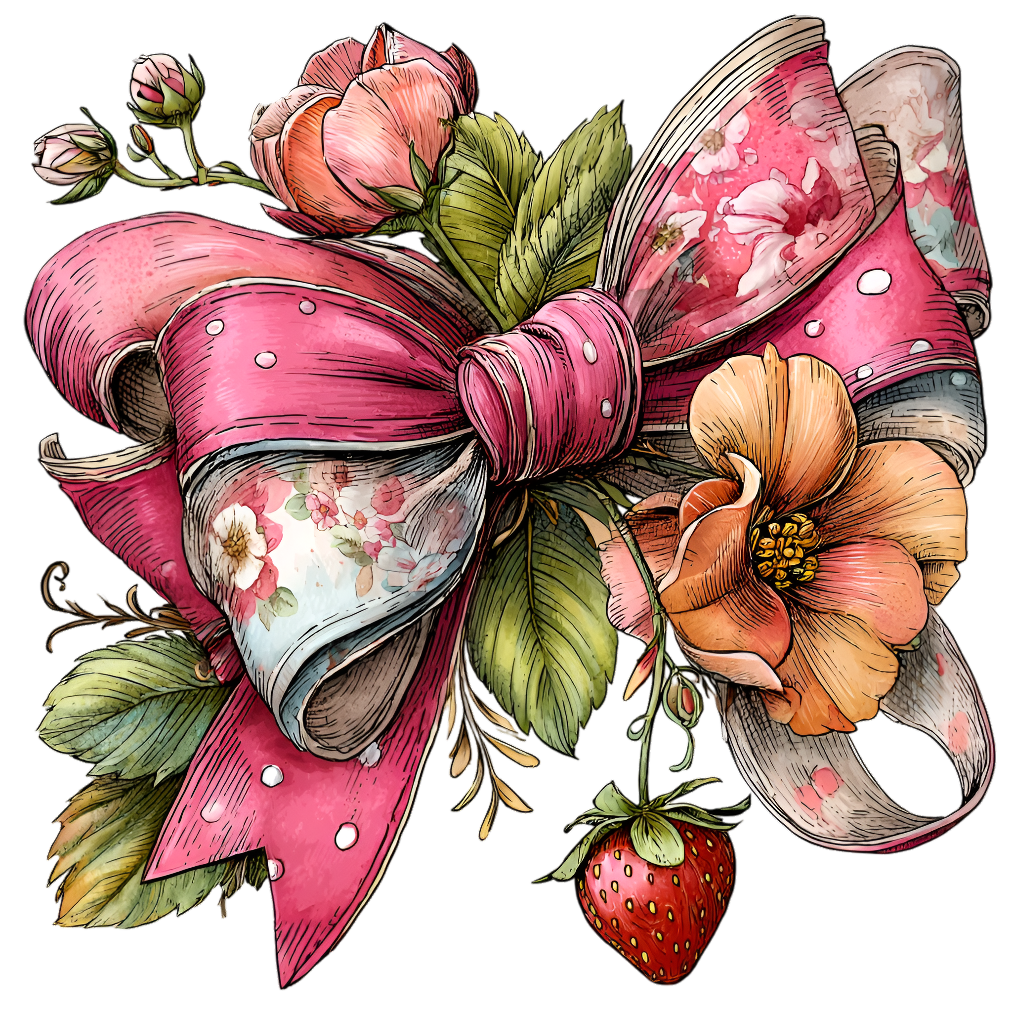 Strawberry Bow 49