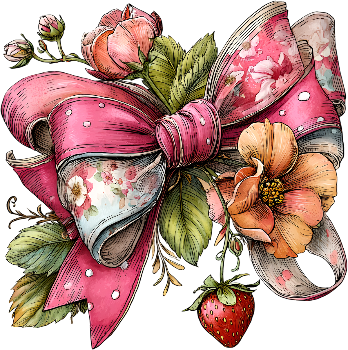 Strawberry Bow 49