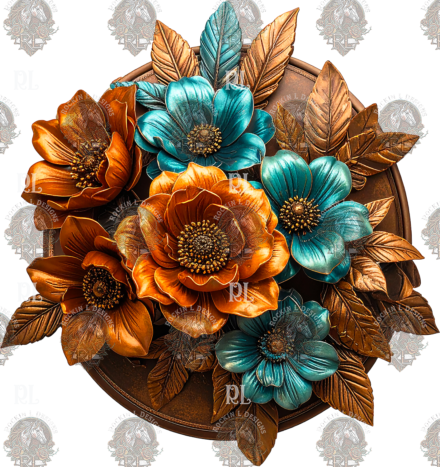 Western Floral 256