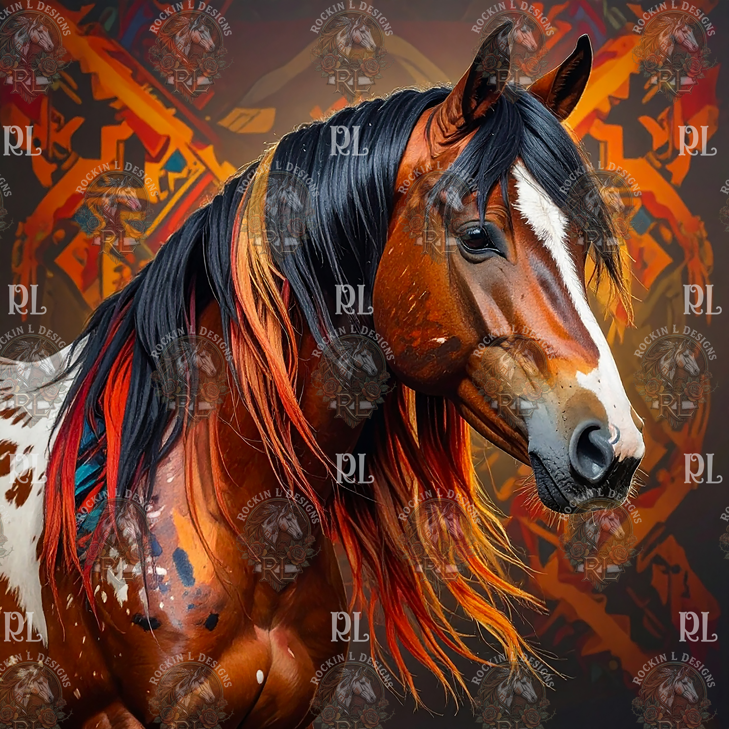 Western Wildfire Horse 483