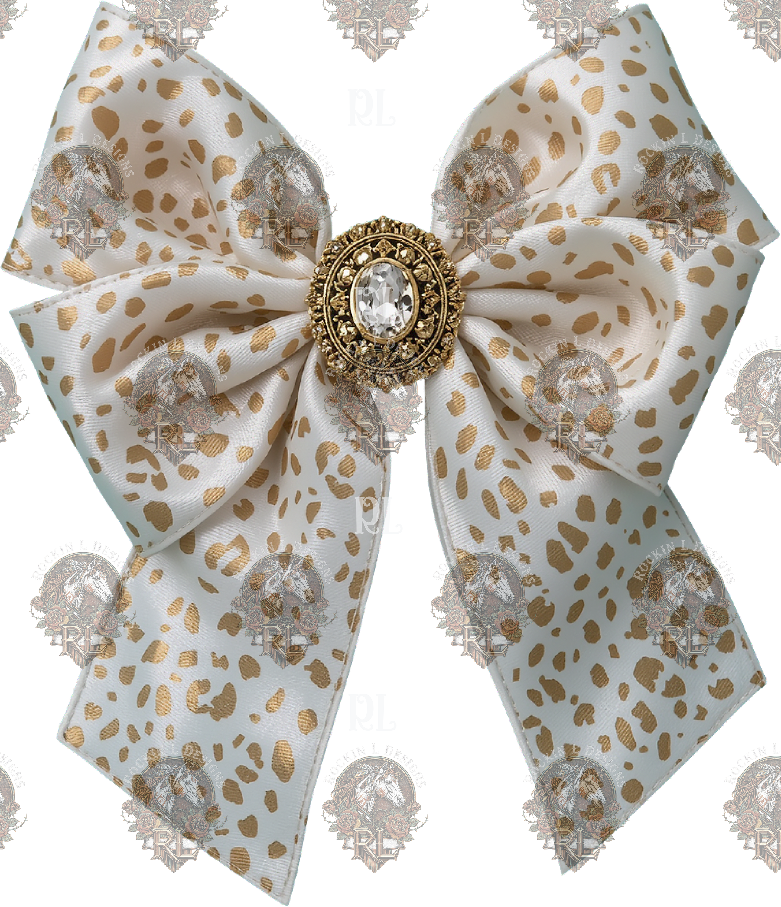 White Leopard Bow 18-3