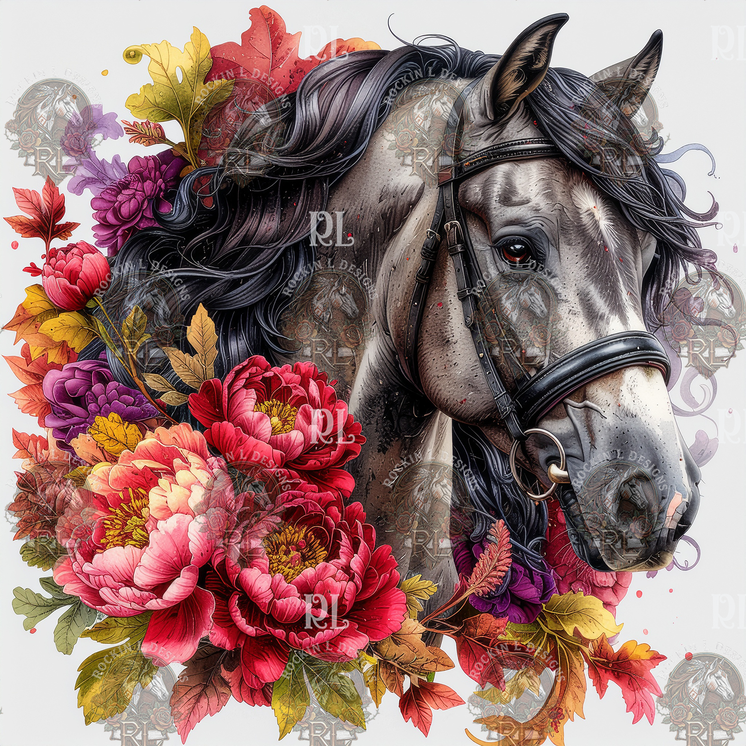 Wildfire Grey Horse 638