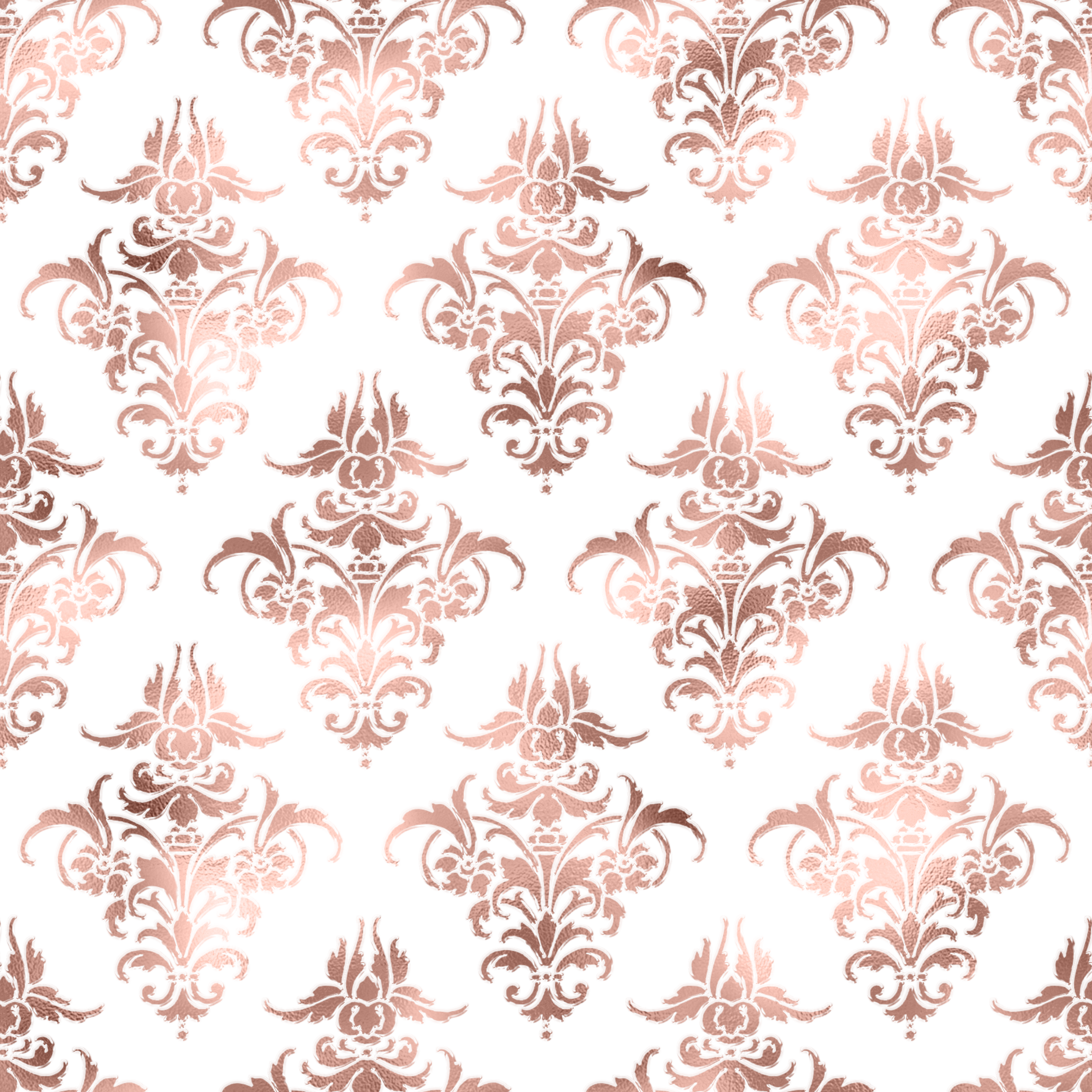 Rose Gold Pattern 10"