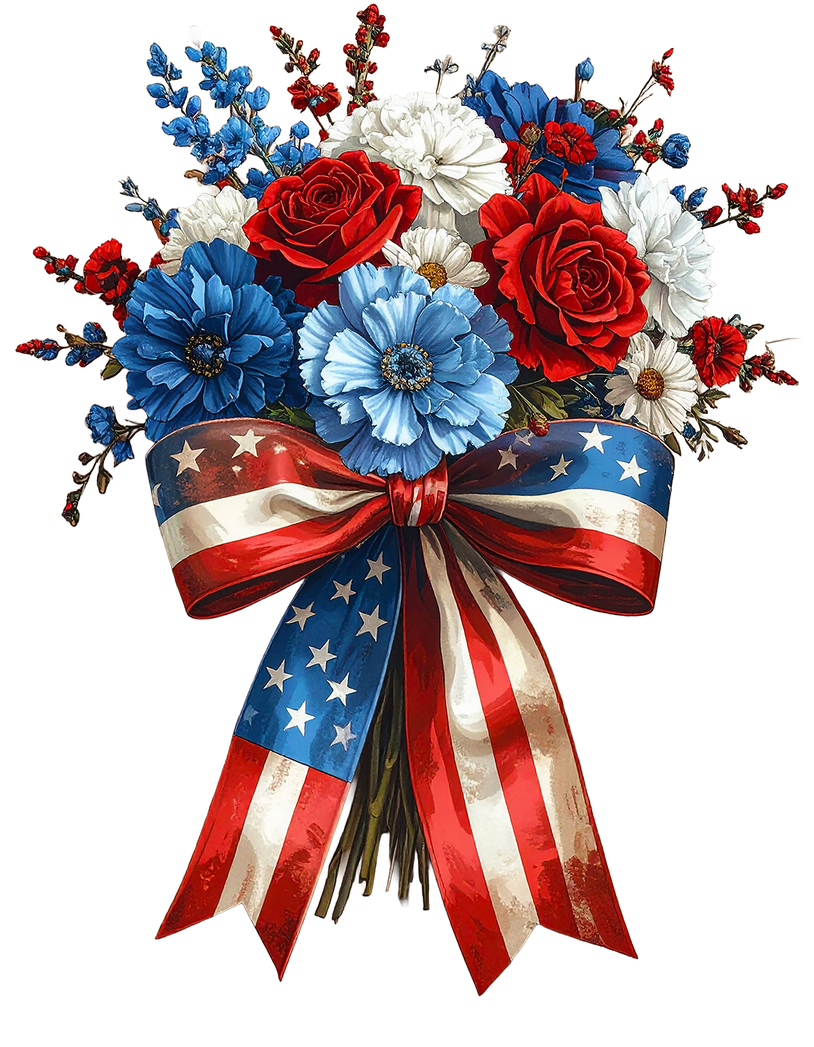 Floral Patriotic
